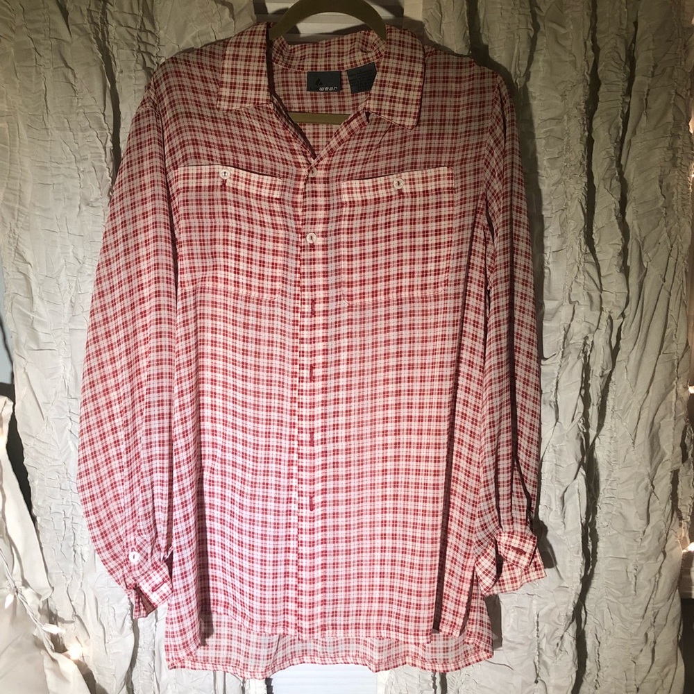 Liz Wear Sheer Flannel